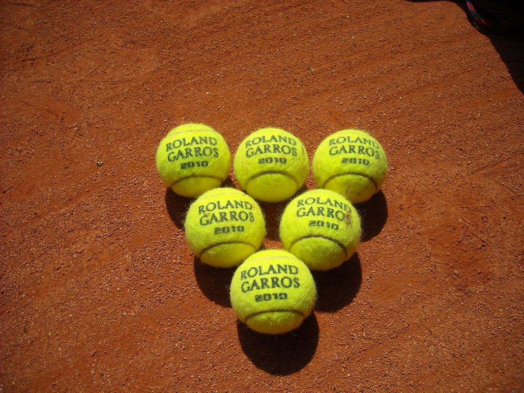 Tennis Balls at Roland Garros